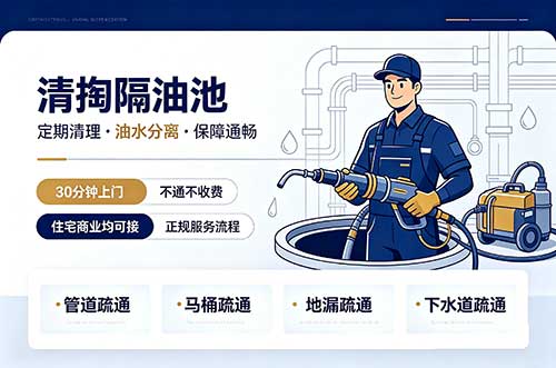 洛阳清掏隔油池